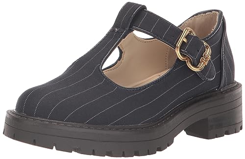 Navy Pinstripe