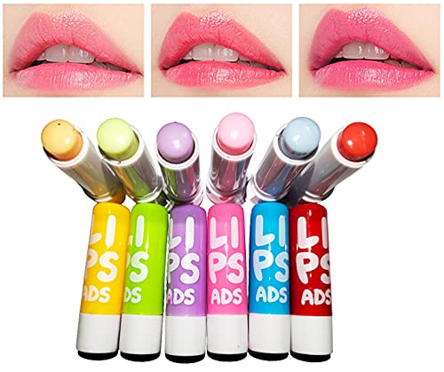 3 Pack Fruit Flavored Lip Balm for Dry, Damaged & Chapped Lips - Long Lasting Moisturizing Lip Butter - Perfect for Winter Care, Daily Makeup & On-the-Go Hydration