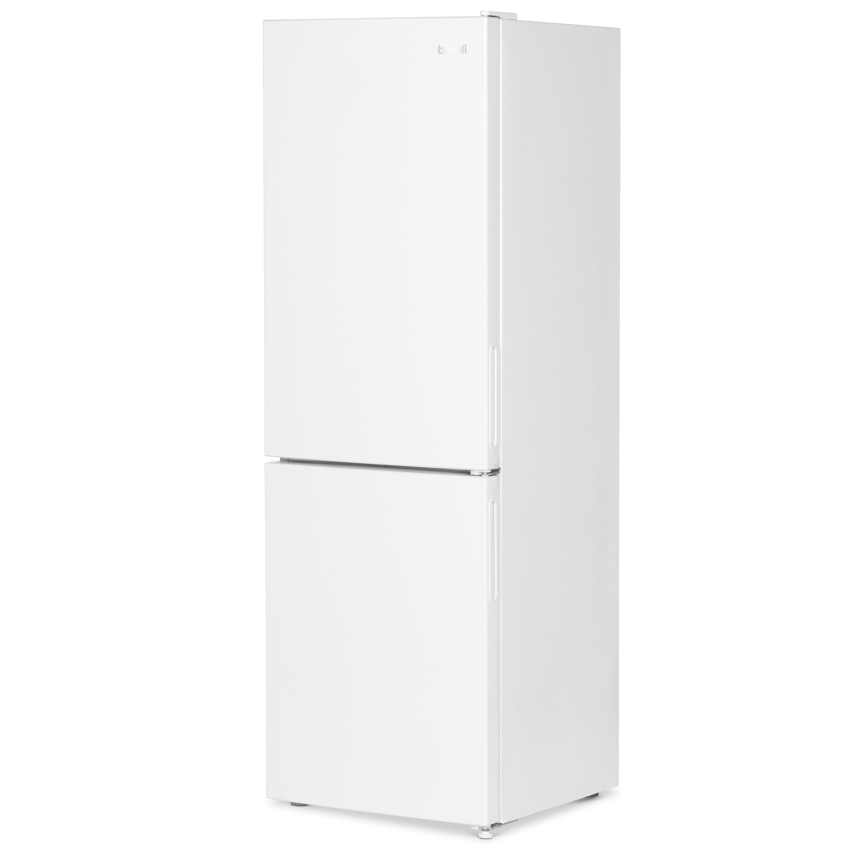 Baridi 47cm 70/30 Fridge Freezer with Adjustable Thermostat, 157L Capacity - Energy Efficient Compact Refrigerator for Home, Office, Dorm, or Apartment - White (Model DH252)