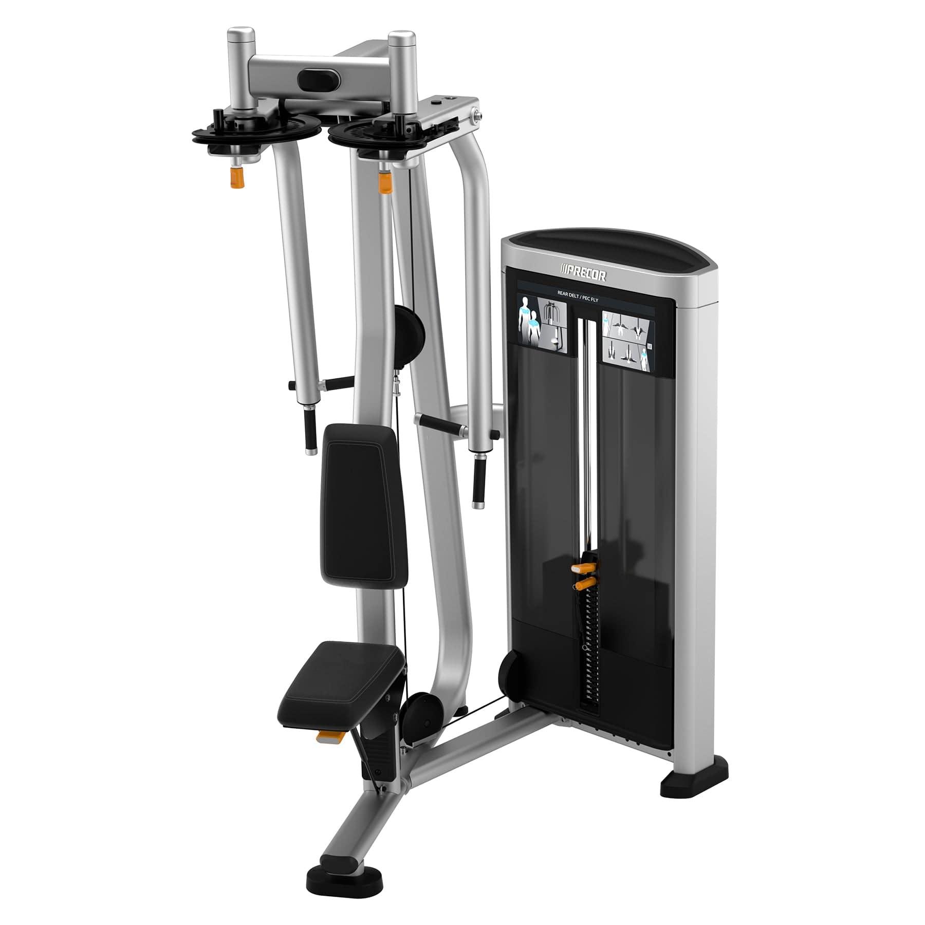 Precor Resolute Series Rear Delt & Pec Fly Machine (RSL0505) - Professional Gym Equipment for Shoulder & Chest Workouts - Perfect for Home Gyms & Commercial Fitness Centers