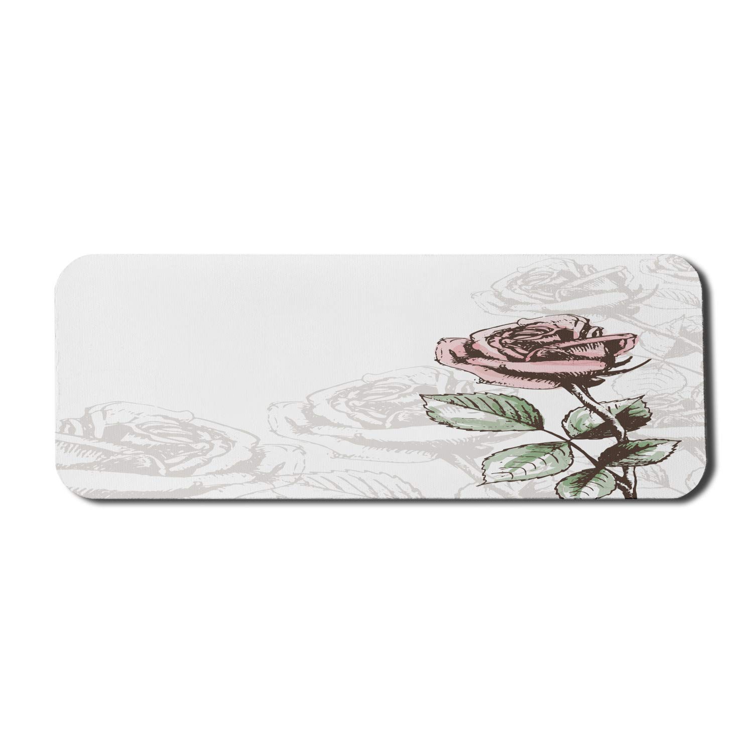 Ambesonne Vintage Rose Computer Mouse Pad - 31