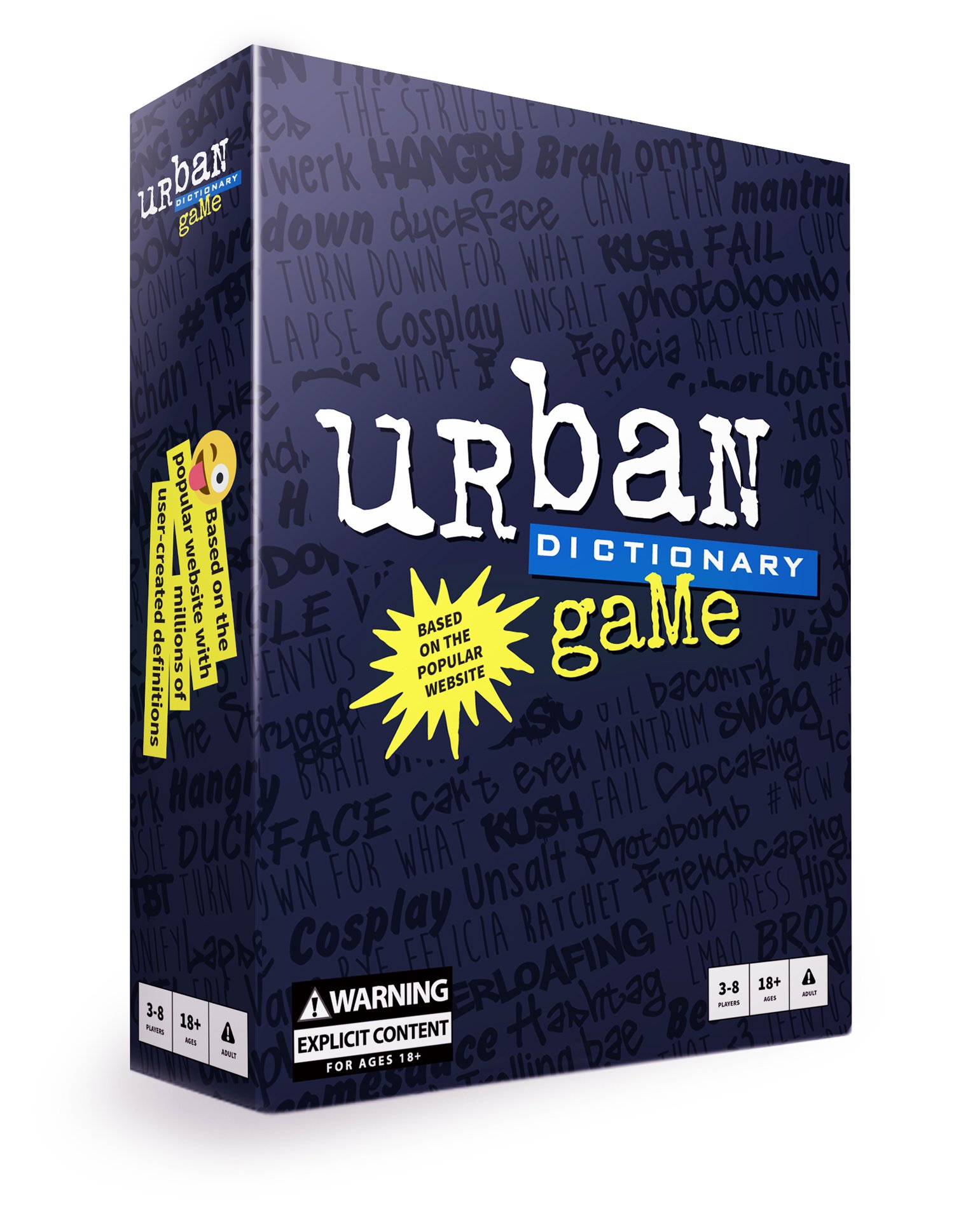 Buffalo Games Urban Dictionary: Hilarious Party Game of Modern Slang & Street Talk - Perfect for Game Nights, Friends Gatherings & Family Fun