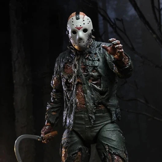 Friday the 13th Part VII Ultimate Jason (The New Blood) Action Figure - Horror Movie Collectible for Fans & Halloween Decor
