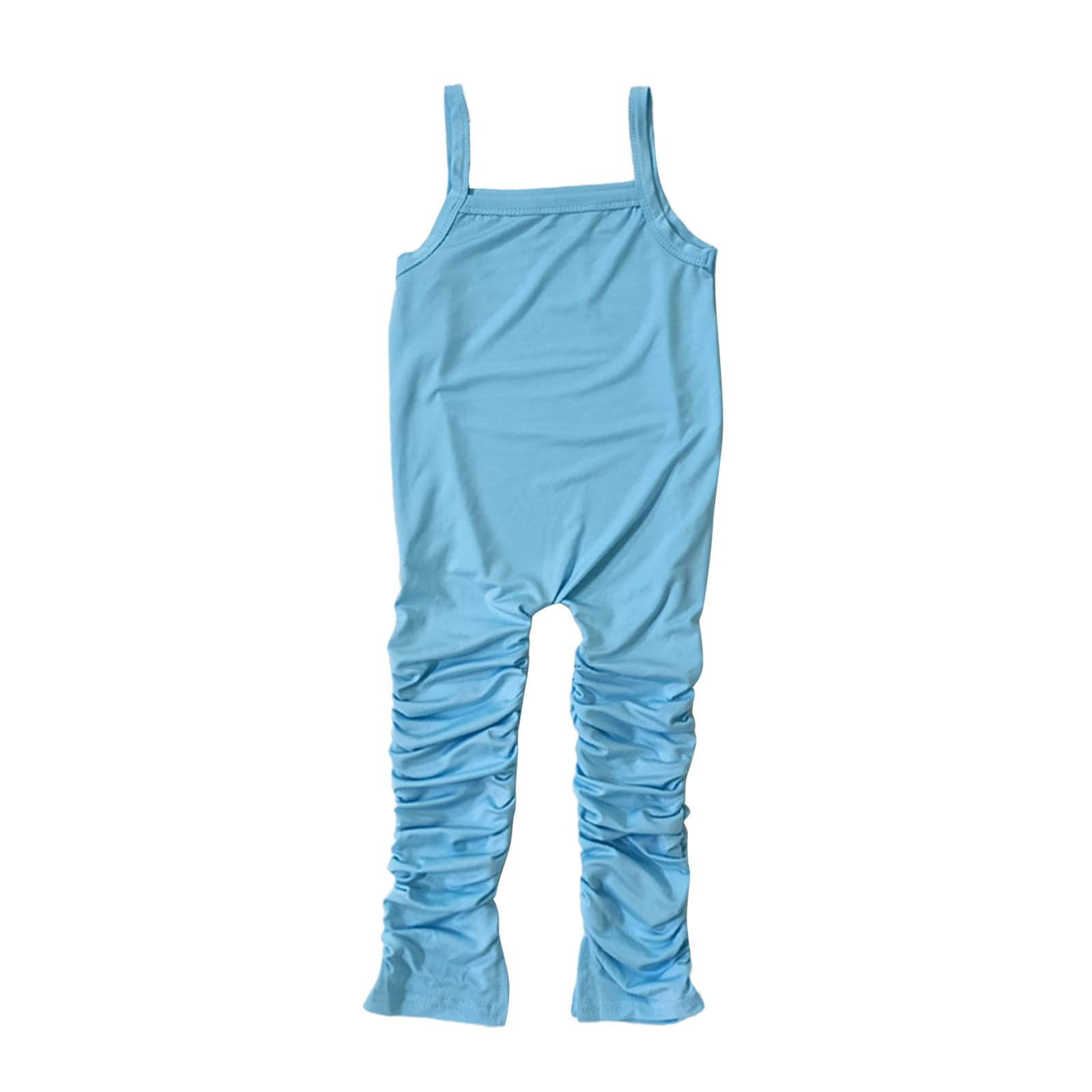 DKygxwt Baby Bodysuit Outfit - Soft Cotton Sleeveless Romper with Long Pants for Toddlers & Kids (Girls) | Perfect for Summer Playtime, Daycare & Family Outings