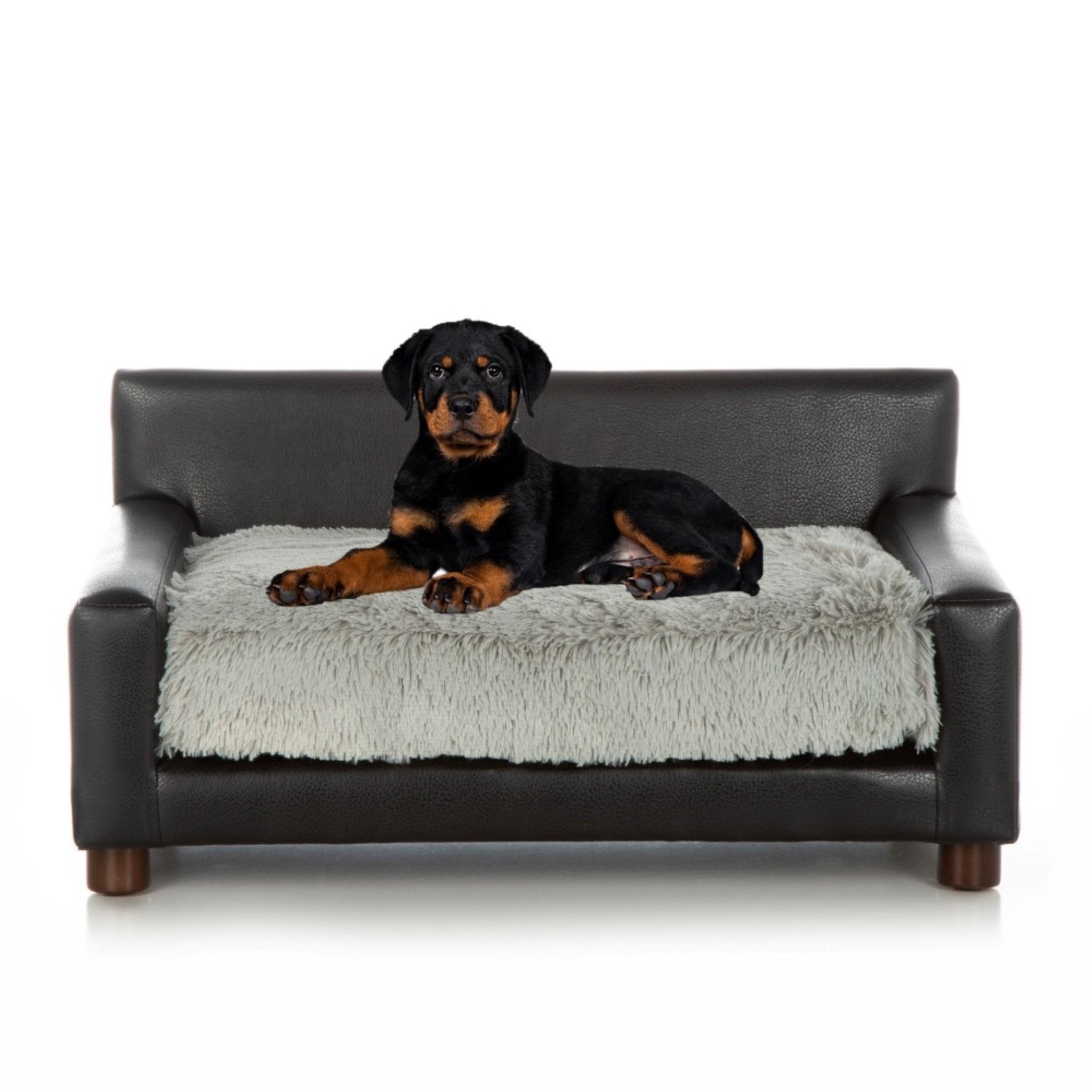 Orthopedic Dog Bed for Large Dogs - Grey Memory Foam Pet Bed - Supportive & Comfortable for Joint Pain Relief - Perfect for Living Room, Bedroom, or Crate