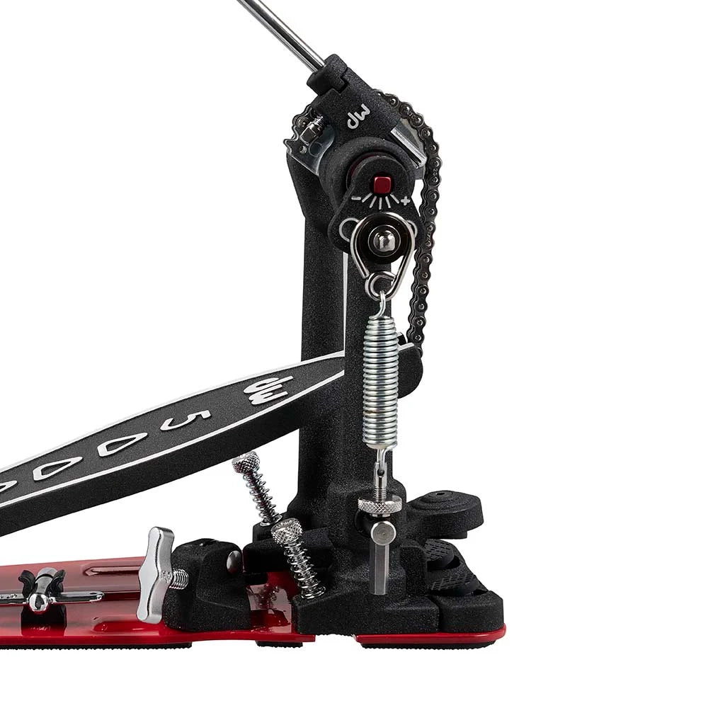 DW 5000 Series Accelerator Single Bass Drum Pedal with Extended Footboard - Premium Drum Pedal for Professional Drummers & Live Performances