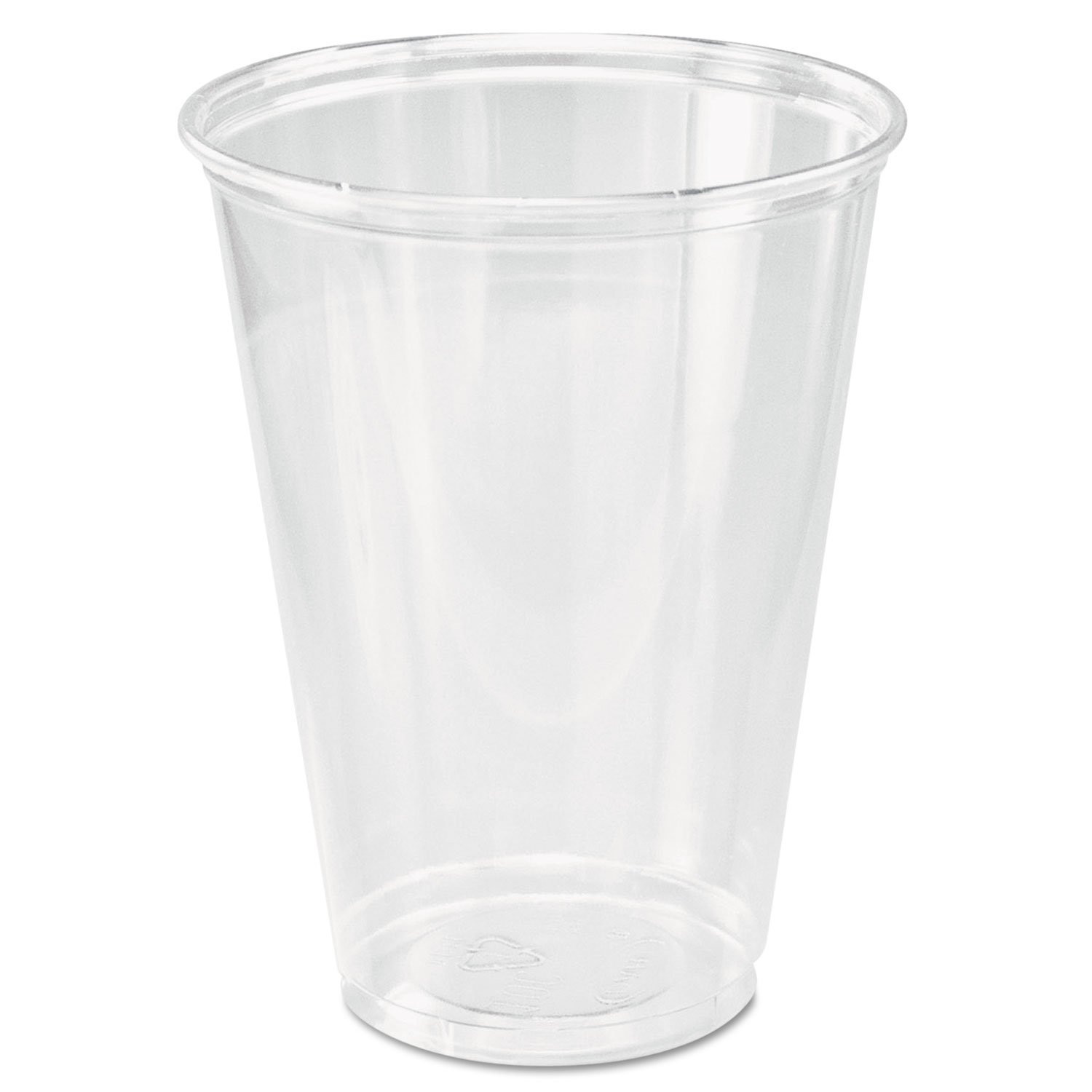 SOLO TP10DCT Ultra Clear 10 oz PET Plastic Cups - Tall Drinking Cups for Parties, Coffee, Tea & Beverages - Bulk Pack of 50/Bag (1000/Carton) - Perfect for Home, Office, Restaurants & Events