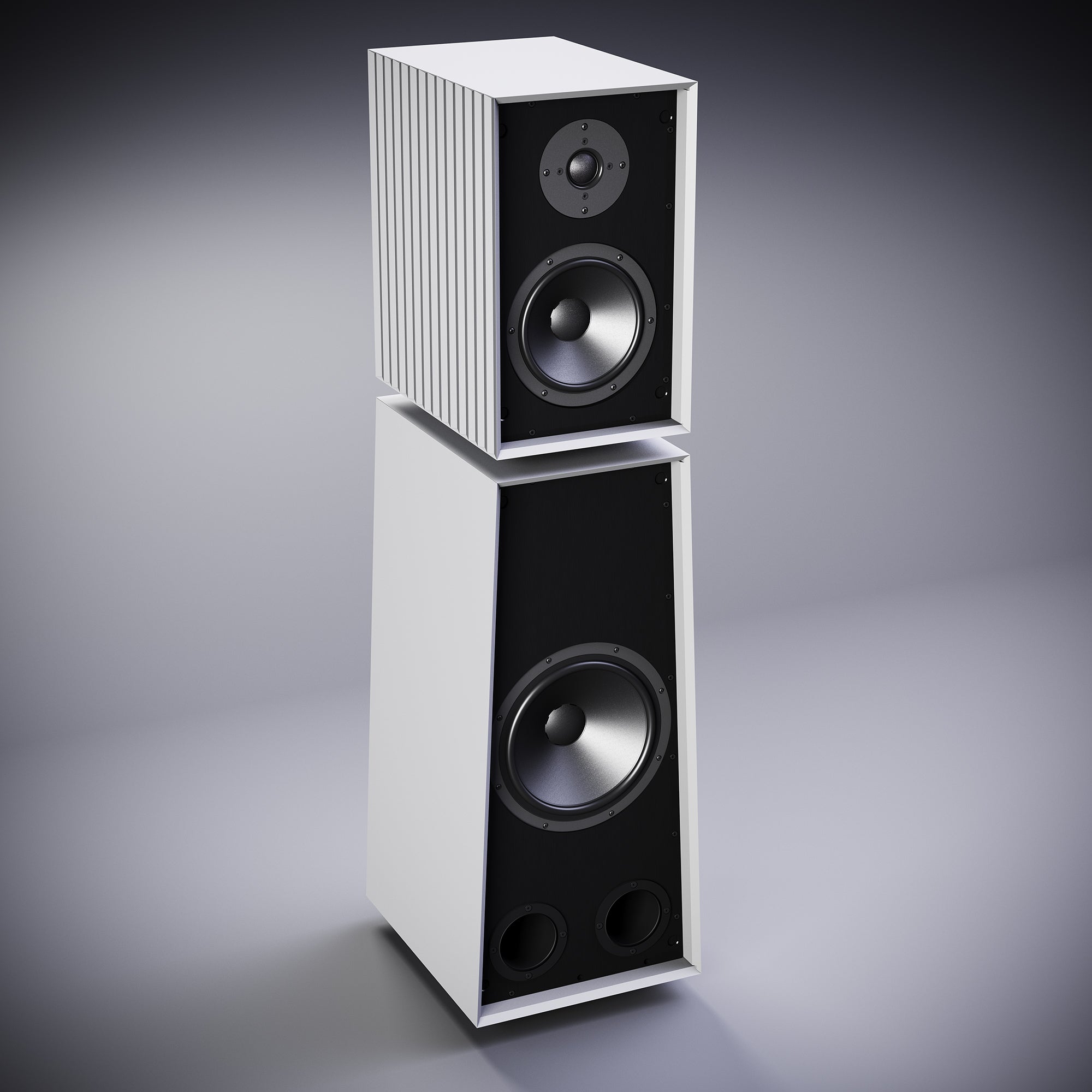 Goldmund TETHYS Premium Passive Speakers - High-End Audiophile Sound System for Home Theater & Music Listening