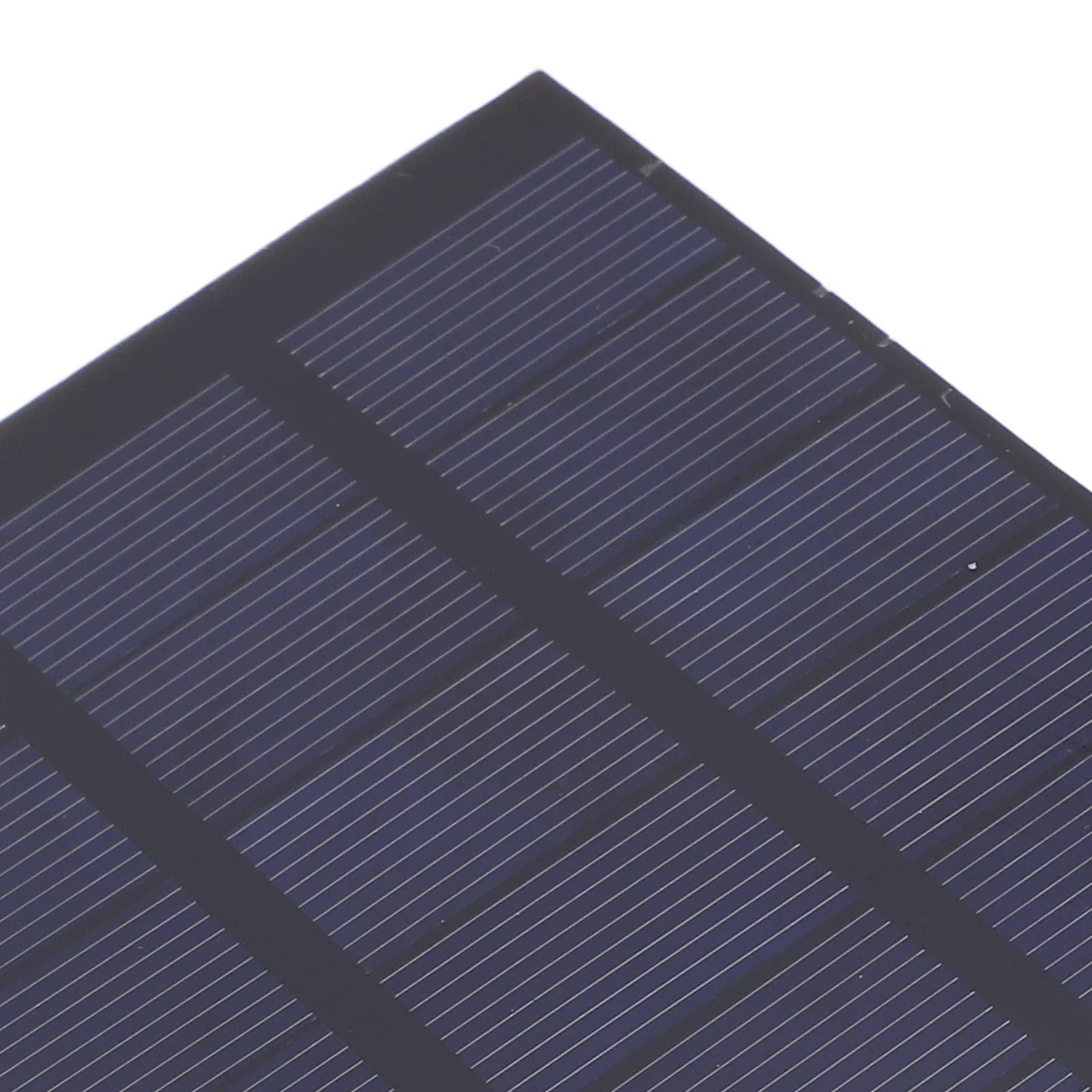 1.5W 6V High Efficiency Polysilicon Solar Panel - DIY Solar Charger Module with High Stability for Outdoor, Camping, RV & Emergency Power Supply