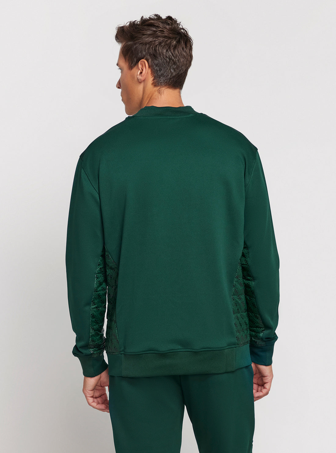 Green Gaston Crew Neck Sweater for Men - Soft & Comfortable Knit Pullover - Perfect for Casual Wear, Office & Fall Outfits