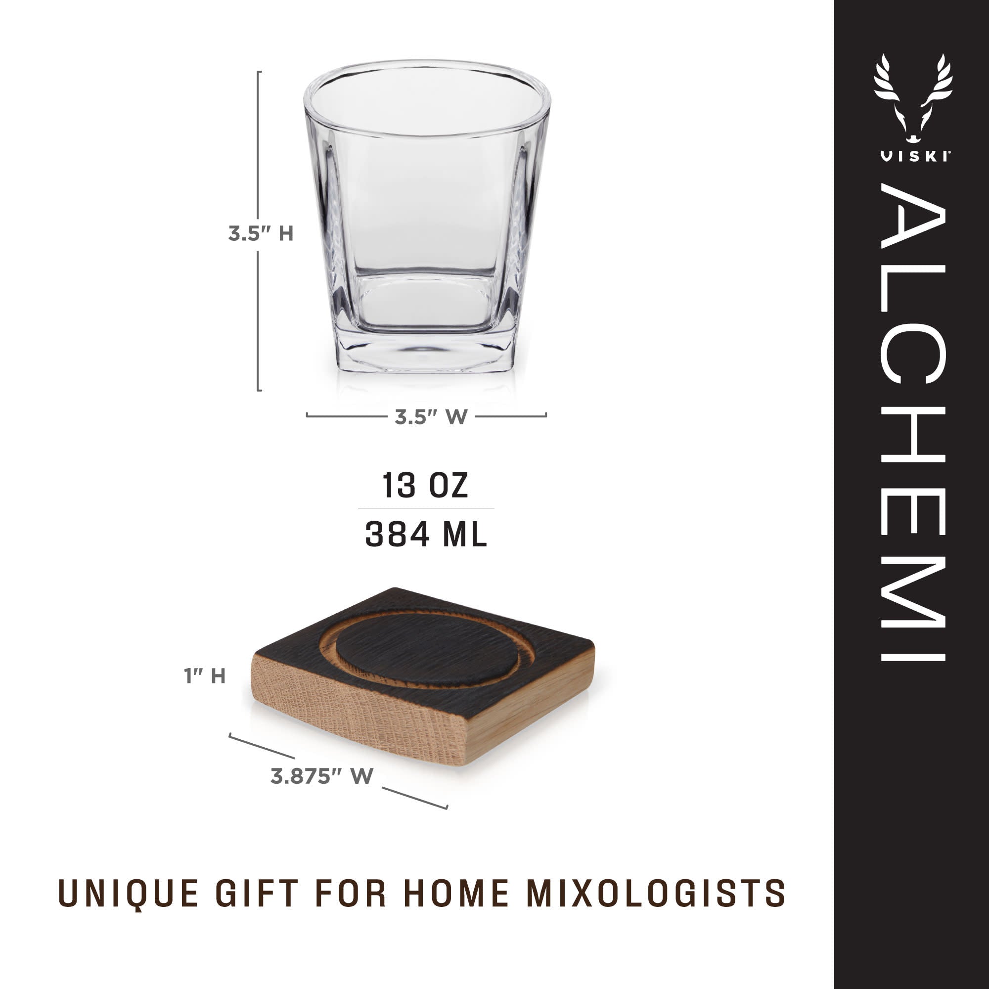 Premium Alchemi Barrel Board Smoking Kit - Wooden Smoking Accessories Set for BBQ, Grilling & Meat Curing - Perfect for Backyard Cookouts, Camping & Outdoor Entertaining