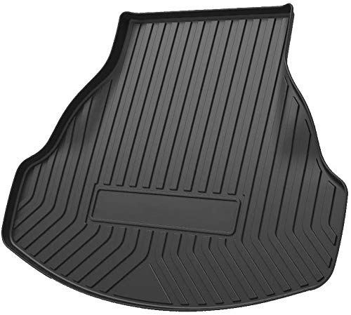 **2013-2017 Honda Accord Custom Fit All-Weather Rear Trunk Tray Cargo Liner - 3D Tech Waterproof TPO Protector Mat for Sedan (Excludes Hybrid Models) | Durable & Flexible Car Accessories for Travel, Groceries & Outdoor Adventures**