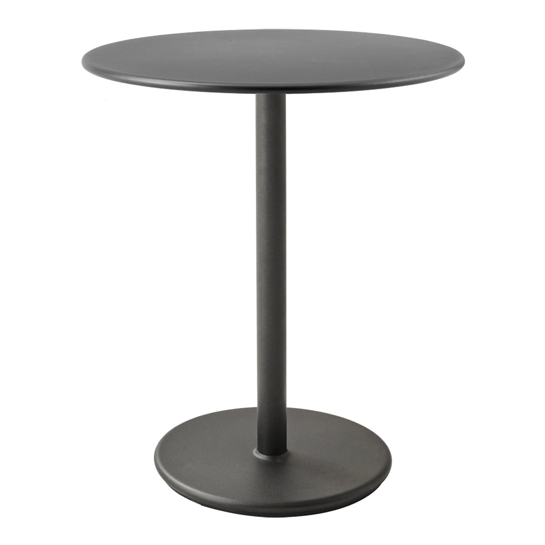 Round Cafe Table - Outdoor & Indoor Dining, Patio, Restaurant, Coffee Shop, Bistro - Perfect for Home, Office, and Commercial Use