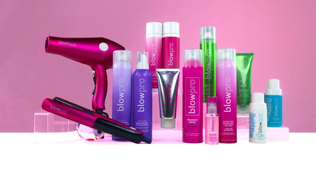 BlowPro Blow Up Daily Volumizing Shampoo for Fine & Thin Hair - 1.7 fl oz Travel Size - Sulfate Free & Paraben Free Formula for Volume & Shine - Perfect for Daily Use at Home or Travel