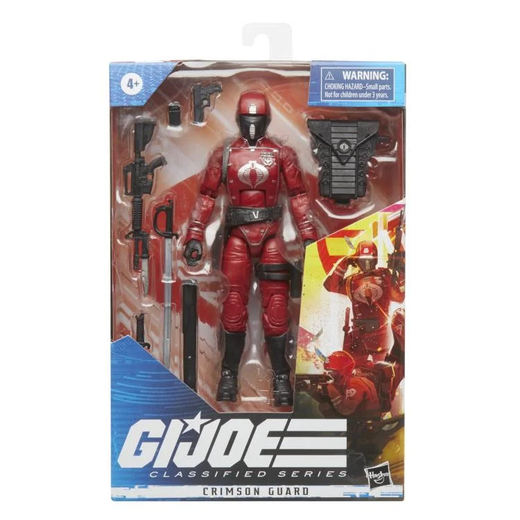 G.I. Joe: Classified Series Crimson Guard Action Figure - Collectible Military Toy for Display & Play | Perfect for Collectors & Kids Battles