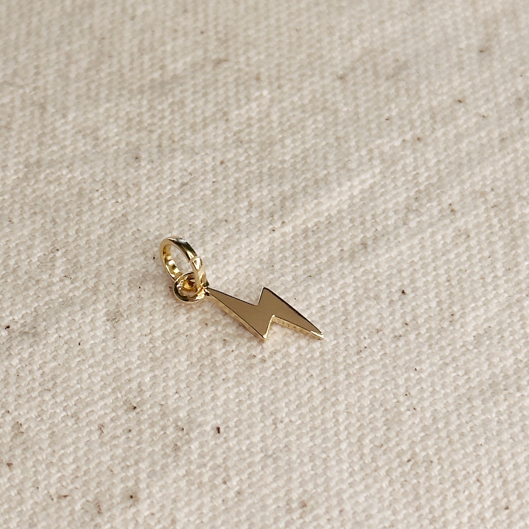 Mini Lightning Bolt Charm - Sterling Silver Pendant Necklace for Women & Girls - Perfect for Everyday Wear, Gifts & Jewelry Collection