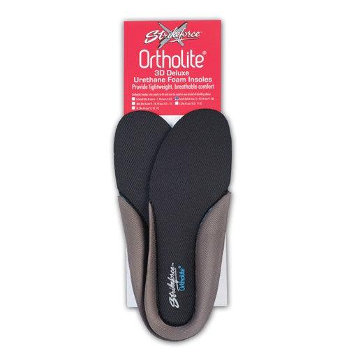 KR Strikeforce 3D Urethane Foam Ortholite Insoles - Premium Cushioning & Arch Support for Running, Walking & Work Shoes - All-Day Comfort for Athletes & Active Lifestyles
