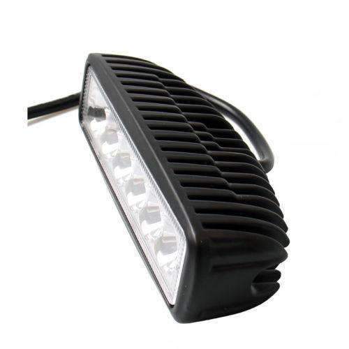 Eagle Lights Elite Series 6 LED Light Bar for Harley Davidson Softail & Dyna - 2500 Lumens Flood Beam - Off-Road, Night Riding & Adventure Motorcycle Lighting