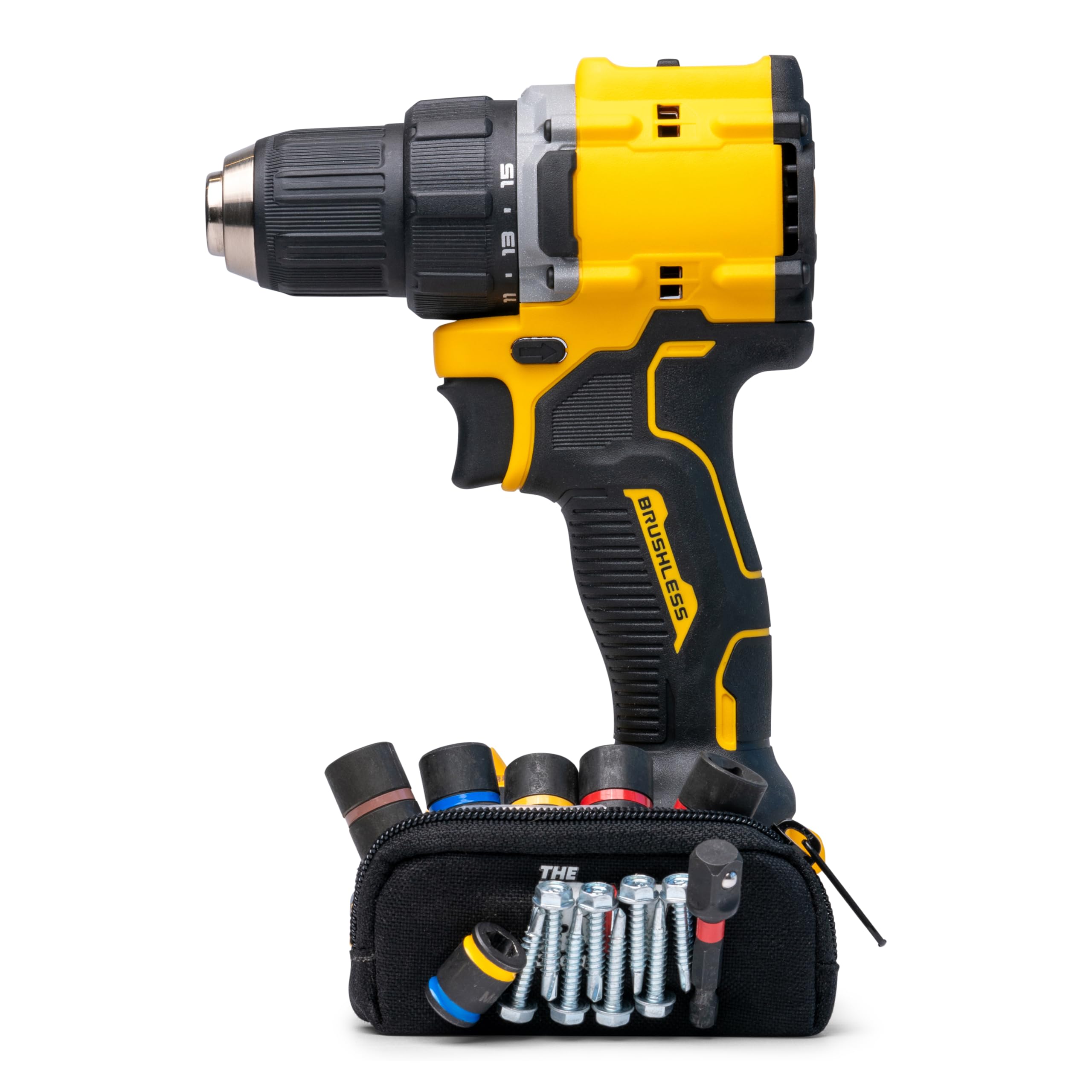(Gen2) Magnetic Bit Holder - Secure Screws, Bolts & Drill Bits - Alternative to Magnetic Wristband - Ideal Electrician Tool & DIY Gadget Gift for Men - Perfect for Home Repairs, Workshop & Construction Sites