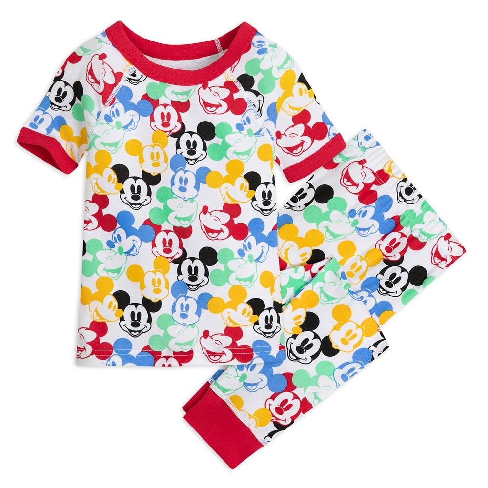 Disney Mickey Mouse Pajama Set for Boys - Soft & Comfortable Kids Sleepwear for Bedtime & Lounging