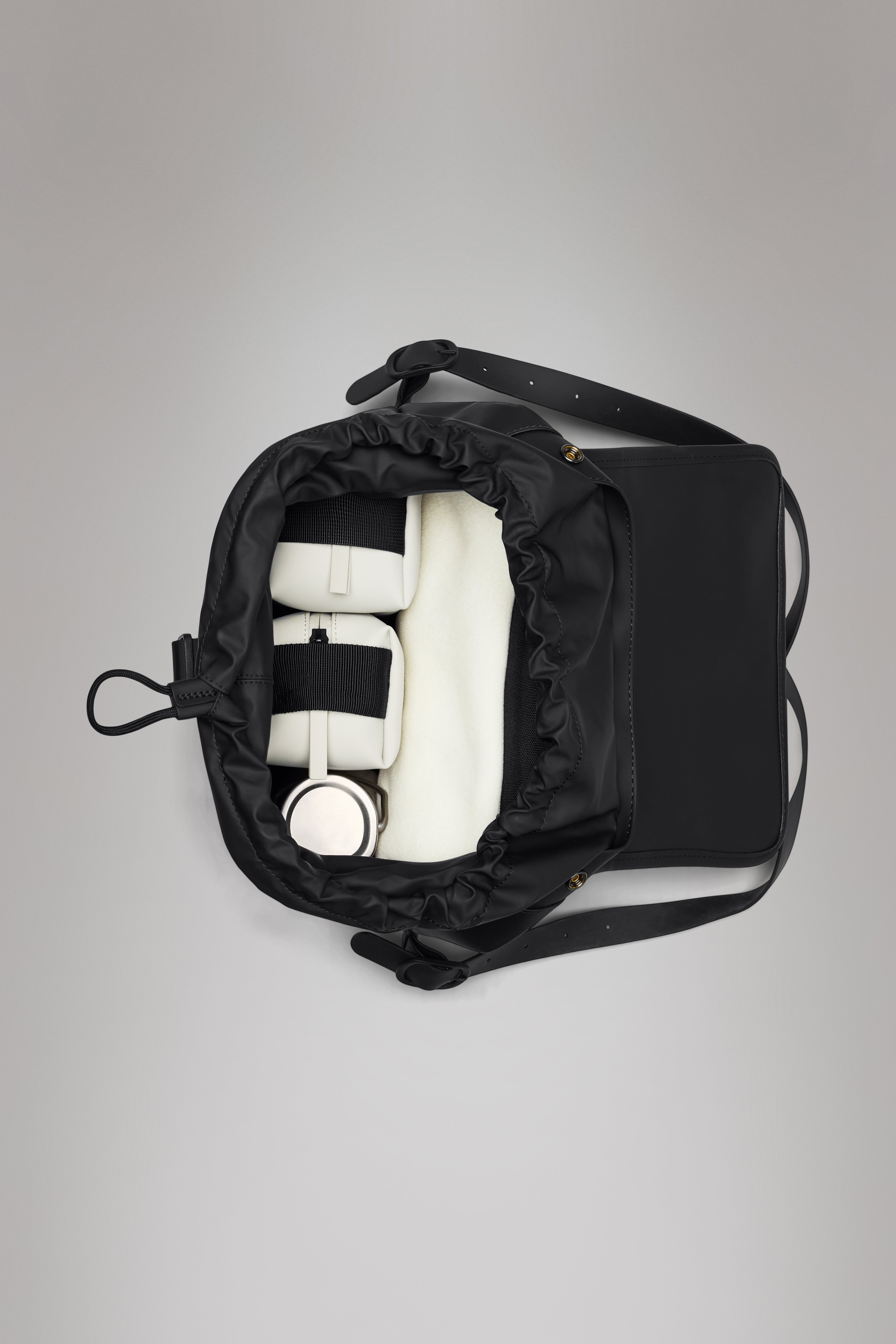Waterproof Bucket Backpack for Travel, Hiking & Gym - Lightweight Durable Daypack with Adjustable Straps for Men & Women - Perfect for Outdoor Adventures, Commuting & Work