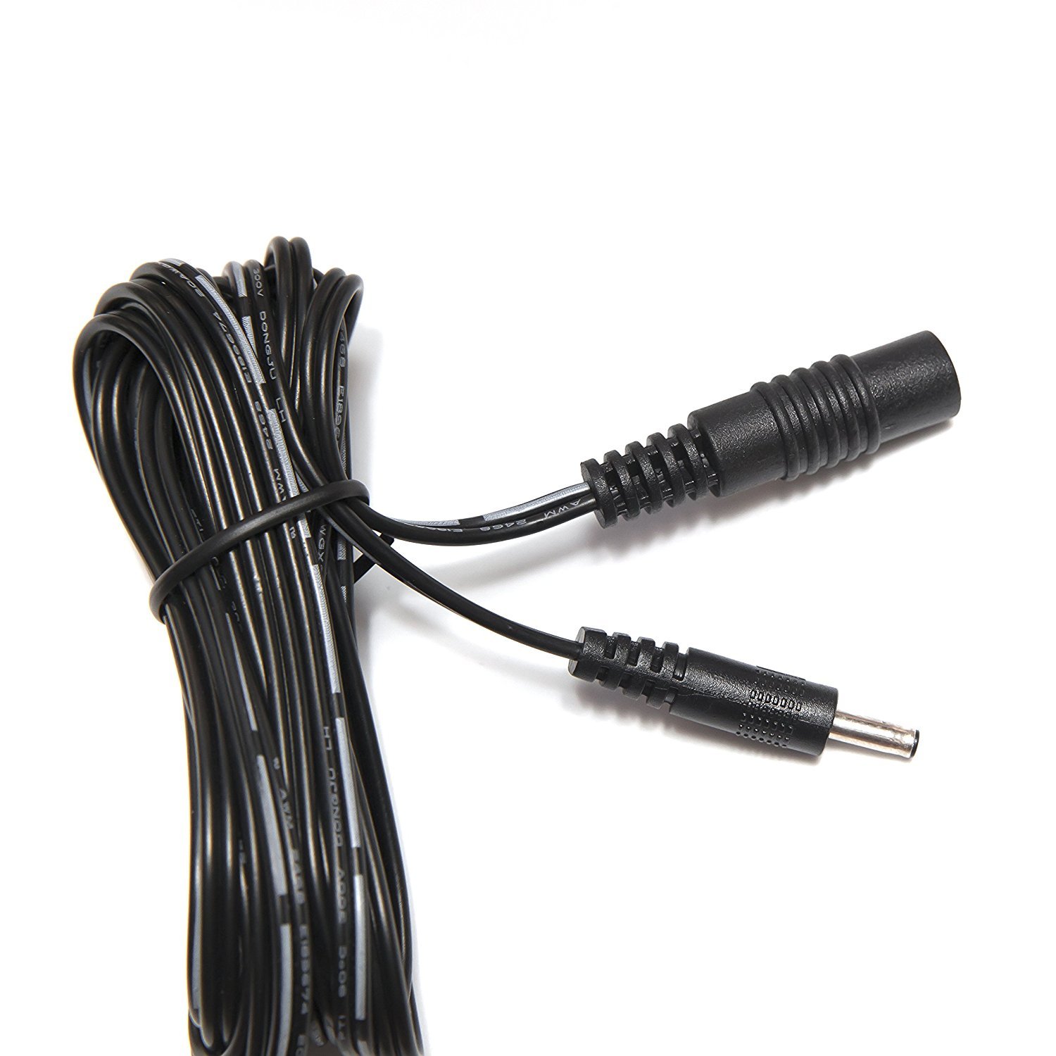 Omnihil 10 Feet DC Power Extension Cable - 2.1mm x 5.5mm to 3.5mm x 1.35mm Plug for Bolt Power D29 900A Car Jump Starter | Emergency Vehicle Battery Charging & Portable Power Supply