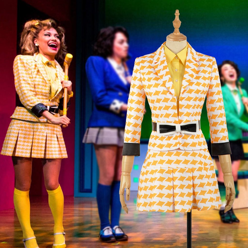 Heathers The Musical Rock McNamara Stage School Dress - Women's Fancy Costume Outfit for Cosplay, Theater Performances & Halloween