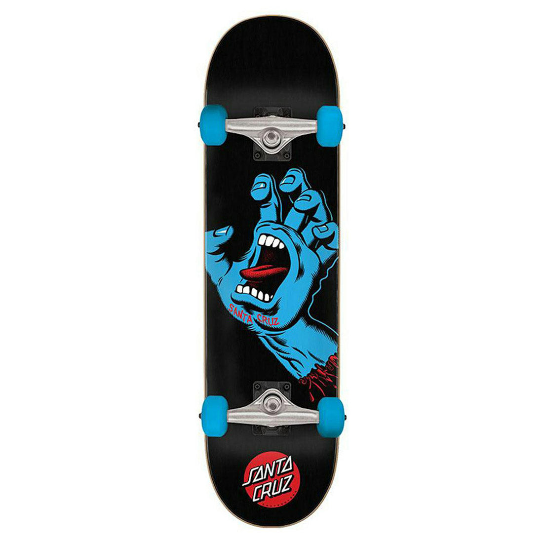 Santa Cruz Complete Skateboard Screaming Hand Graphic 8.0