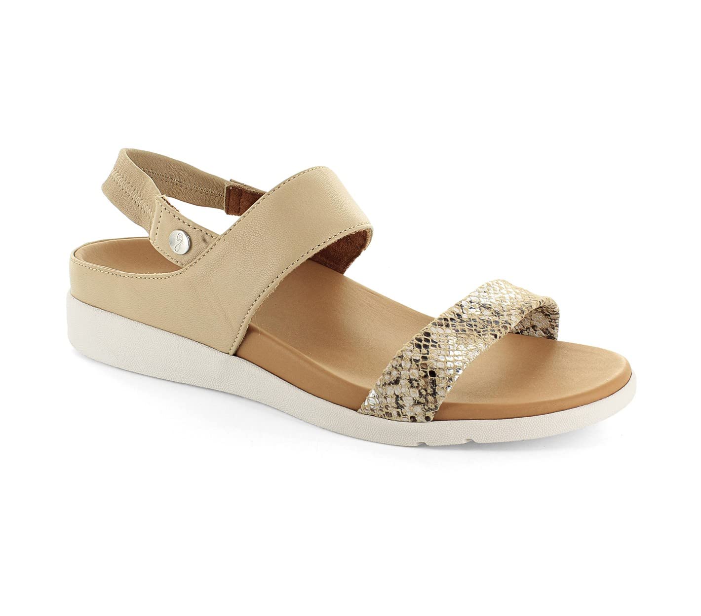 Strive Isla - Women's Supportive Sandals for Walking, Travel & Summer Comfort - Arch Support Flip Flops with Cushioned Footbed for All-Day Wear