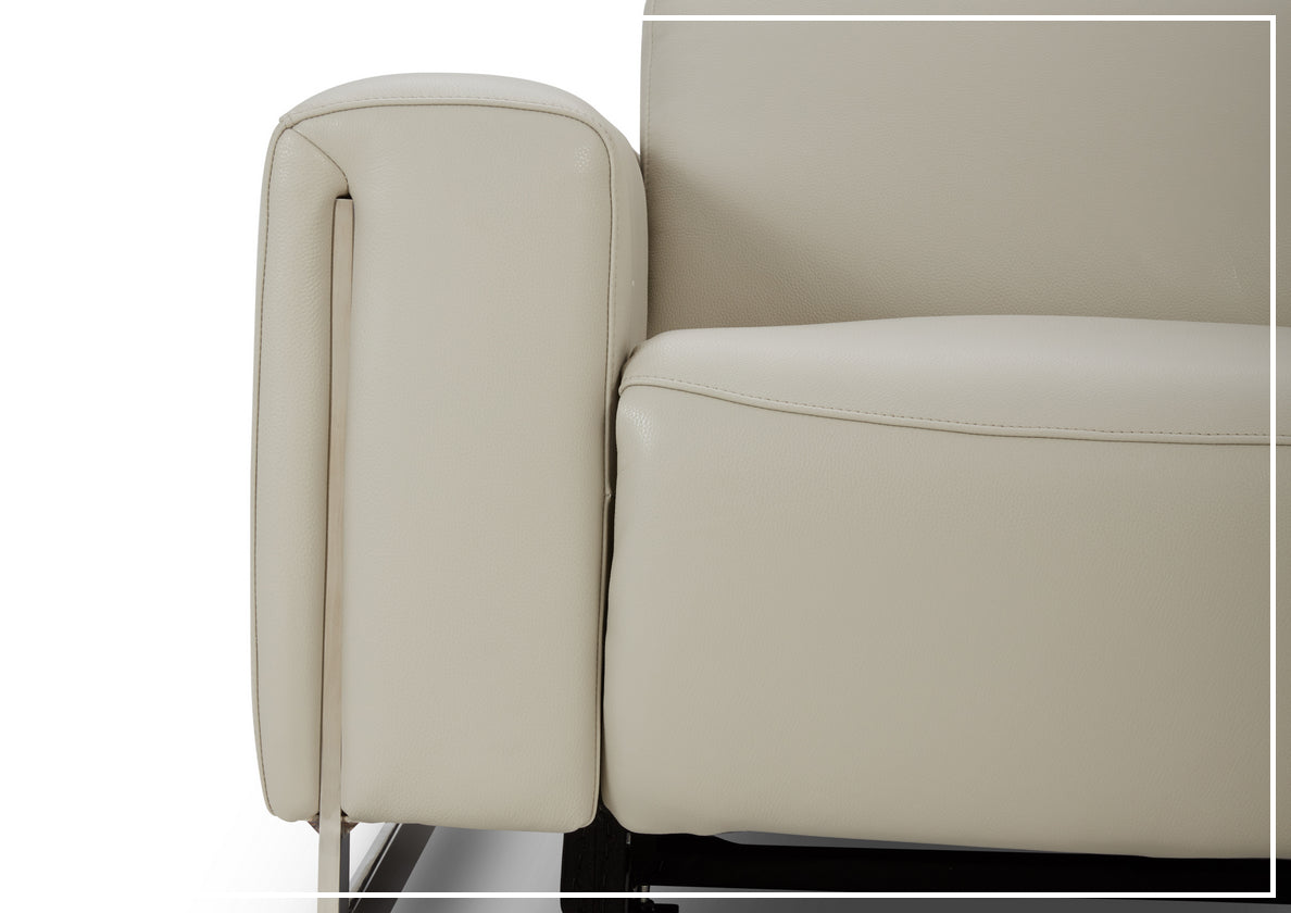 Gio Italia Picasso 6-Piece Motion Recliner Sectional Sofa Set with Power Recline & Cup Holders - Modern L-Shaped Living Room Furniture for Home Theater & Family Gatherings