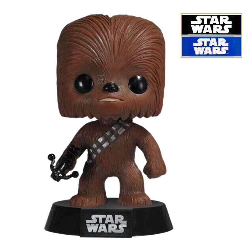 Star Wars Chewbacca Collectible Figure - Authentic 6-Inch Action Figure for Fans & Collectors - Perfect for Display, Gifts, and Cosplay
