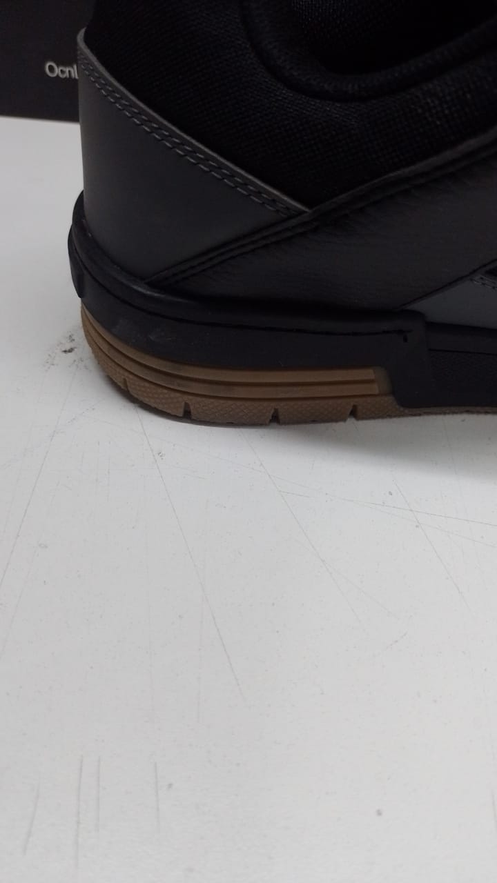 Ocn Kaos Black Grey Sneakers - Men's Running Shoes for Gym & Casual Wear | Outlet Sale