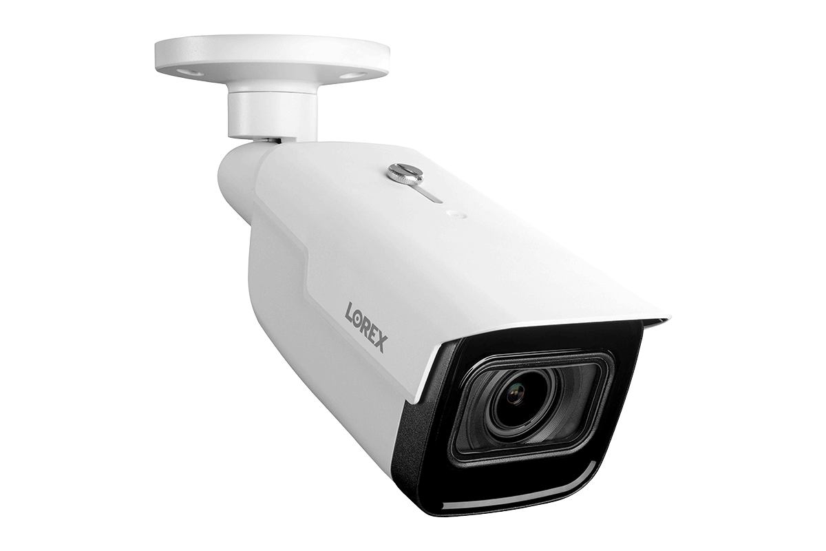 Lorex 4K 8TB Wired NVR Security System with 32 Camera Capacity & Nocturnal 3 Smart IP Bullet Cameras - Motorized Varifocal Lens, 30FPS Recording for Home & Business Surveillance
