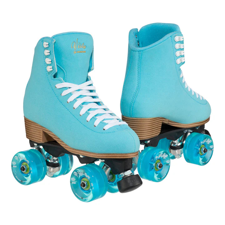 Teal/Teal Pulse Light Wheels