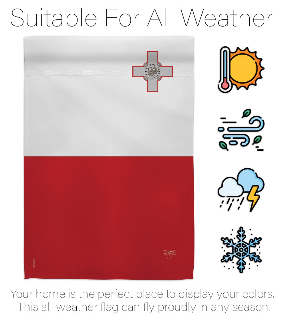 Malta National Flag Set 28x40