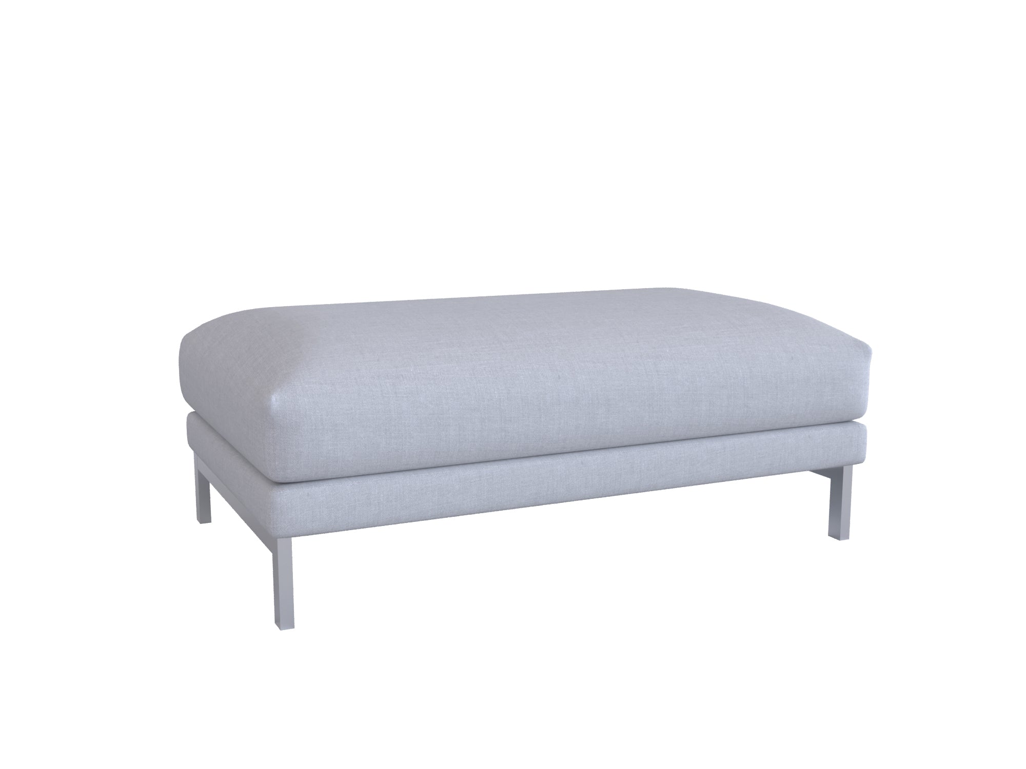 Nockeby Ottoman Cover - Waterproof, Stretchable Furniture Protector for Living Room, Bedroom - Perfect for Pets, Kids & Home Decor