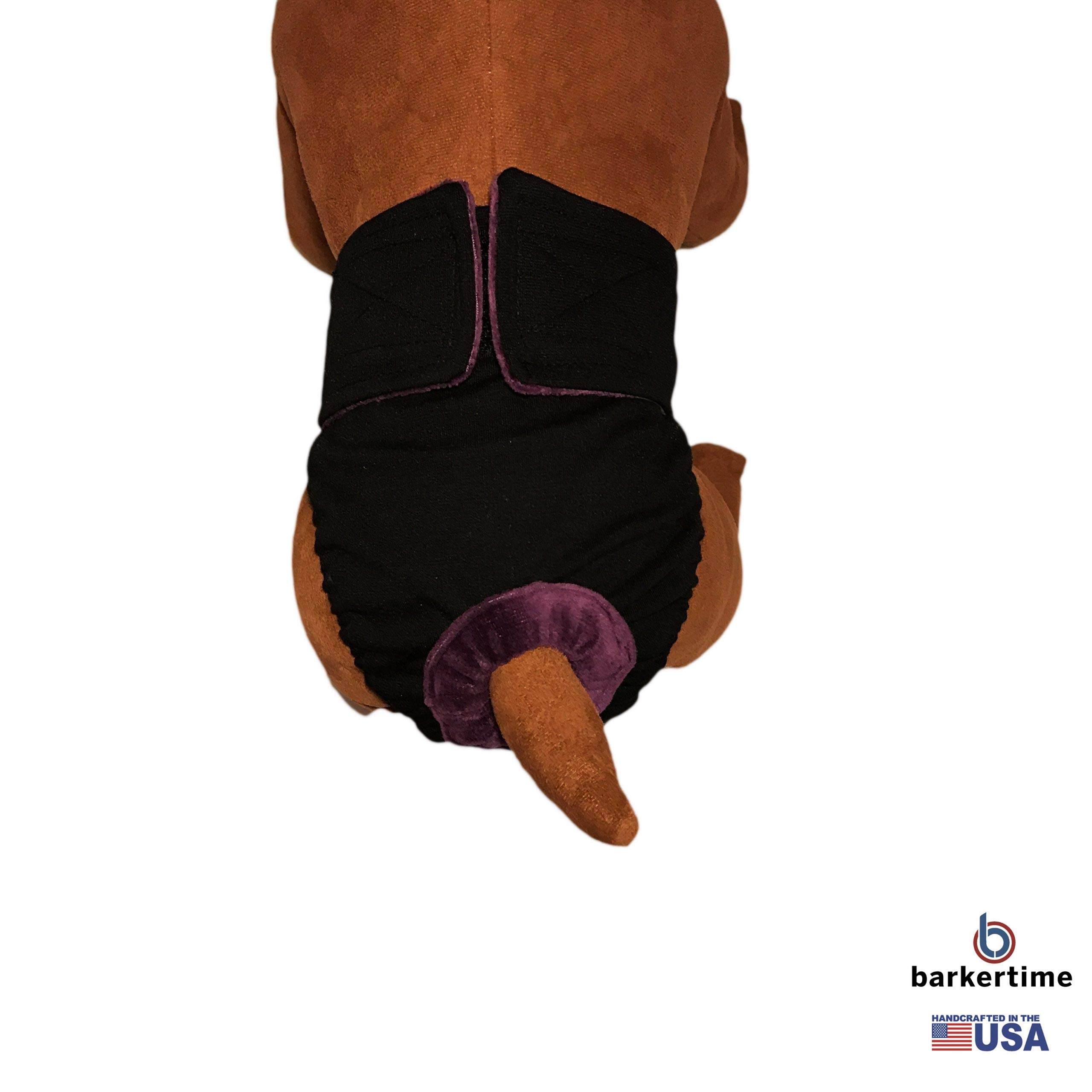 Premium XL Dog Diaper - Midnight Mystique No Tail Hole Design | Made in USA | Ideal for Incontinence, Travel & Post-Surgery Care