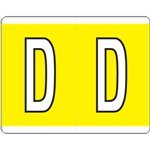 1554 1550 Permanent Color Code Labels - Alpha 