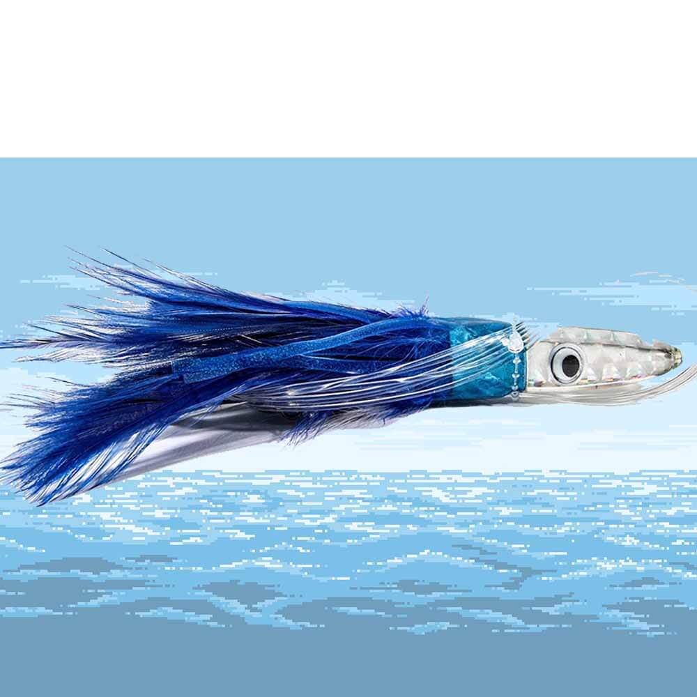 BOONE Tuna Treat Rigged 7/0 Saltwater Fishing Lure - Premium Offshore Trolling Bait for Big Game Fish Like Tuna, Marlin & Swordfish | Perfect for Deep Sea Fishing & Tournament Anglers