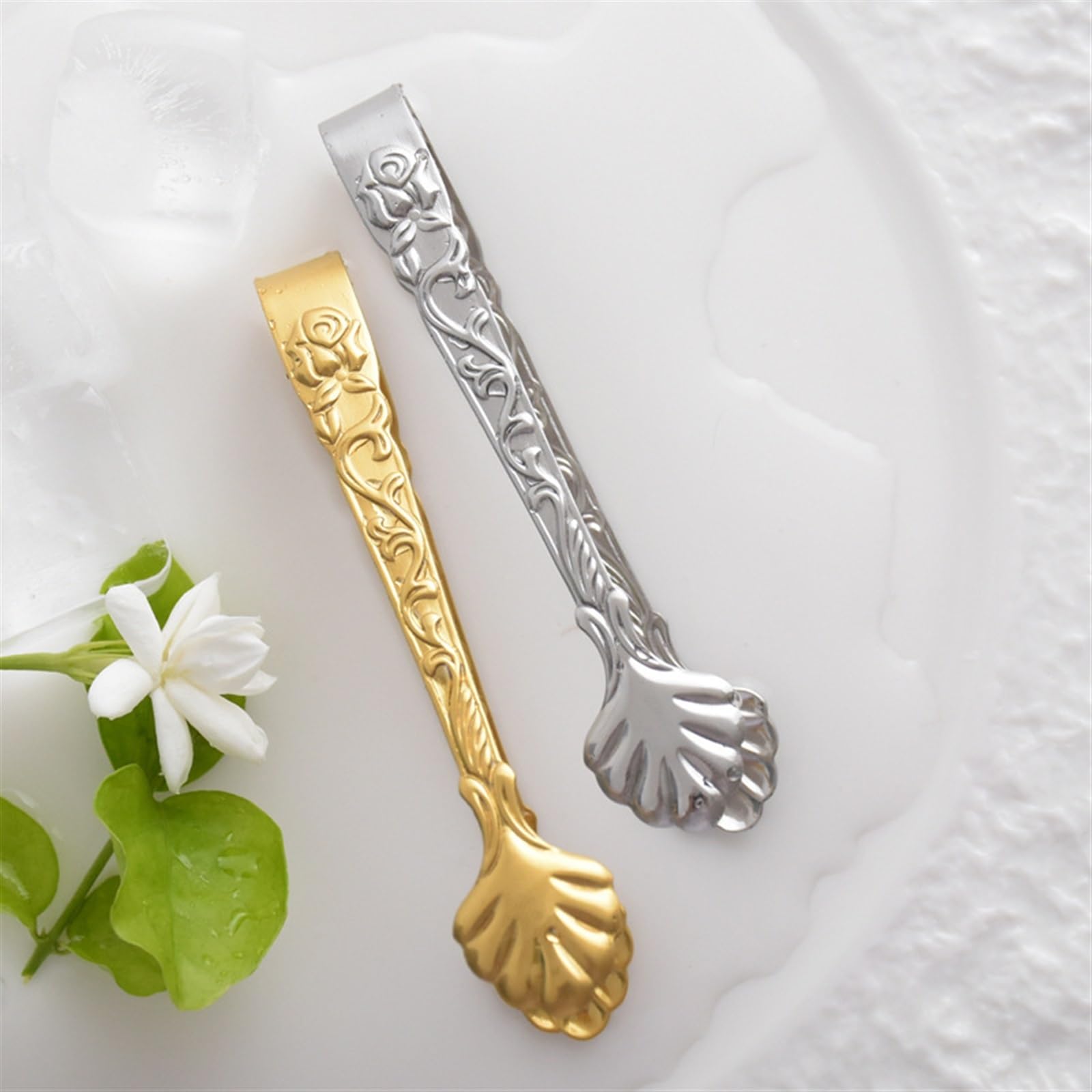 Premium Stainless Steel Hair Removal Tweezers - Slanted Tip for Precise Plucking, Non-Slip Grip, Thickened Metal Design - Perfect for Eyebrow Shaping, Splinter Removal & Crafting (Silver)