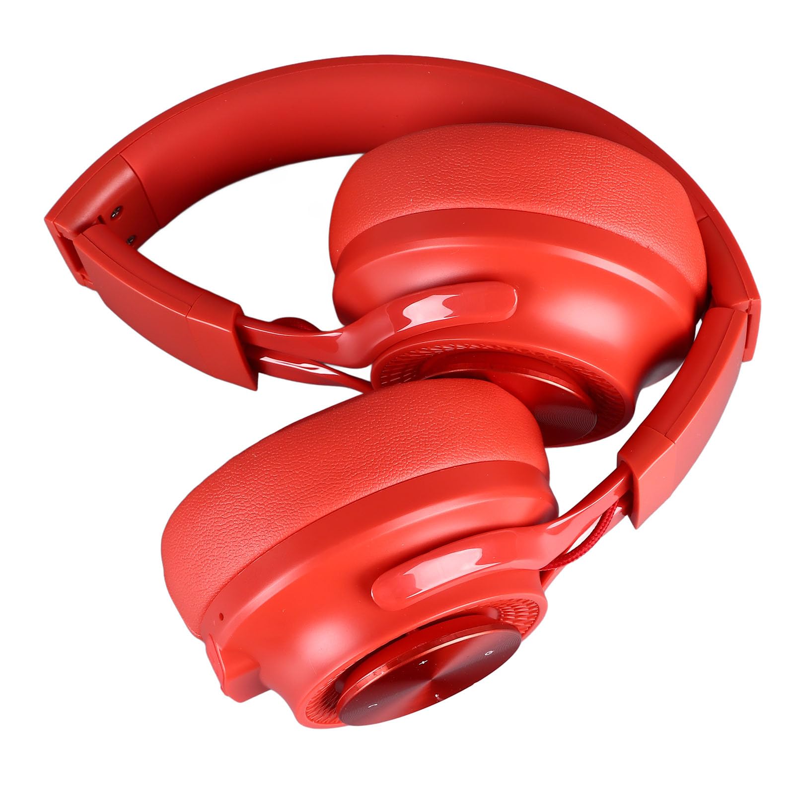 Wireless Gaming Headset with USB Charging & Long Battery Life - Comfortable Over-Ear Design for PC, Tablet, Phone - Perfect for Online Gaming, Work Calls & Music (Red)