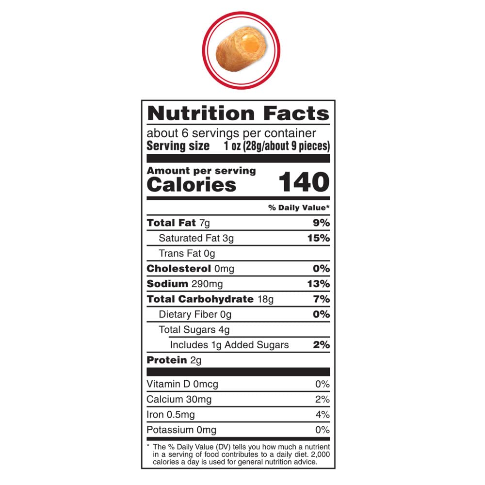 COMBOS Baked Cheddar Cheese & Crackers Snack Packs - 6.3oz Bulk Bags (12 Pack) | Perfect for School Lunches, Office Snacks & Road Trips