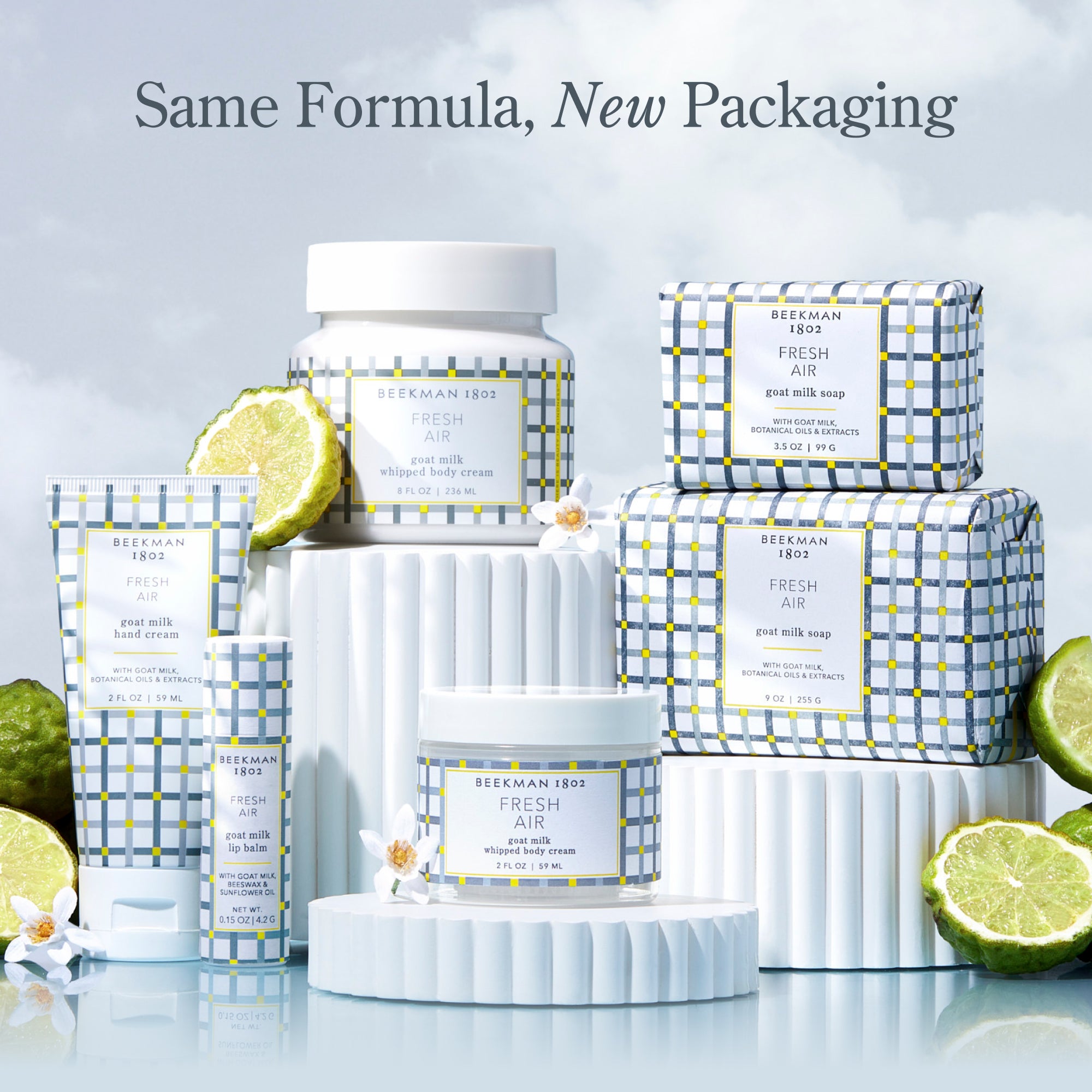 Fresh Air Hand Cream Set of 3 - Moisturizing & Nourishing for Dry Skin - Perfect for Office, Travel & Daily Use