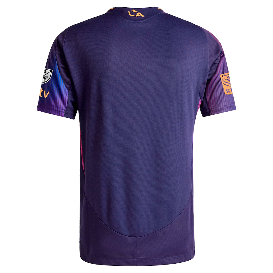 Adidas LA Galaxy Authentic Away Jersey 2025/2026 - Purple MLS Soccer Jersey with Apple TV & RBC Sponsorship - Perfect for Soccer Games, Fan Events & Sports Collecting