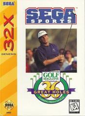 Fred Couples 36 Great Holes - Complete Sega 32X Video Game (CIB) - Retro Golf Game for Collectors & Fans - Perfect for Gaming Nights & Nostalgic Play