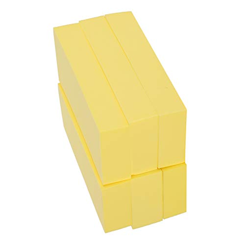 PVA Body Wash Scrubbing Sponge Set - 6Pcs Large Yellow Bath Sponges for Shower & Exfoliating | Soft Exfoliating Sponge for Men & Women | Perfect for Daily Shower, Spa & Skincare Routine
