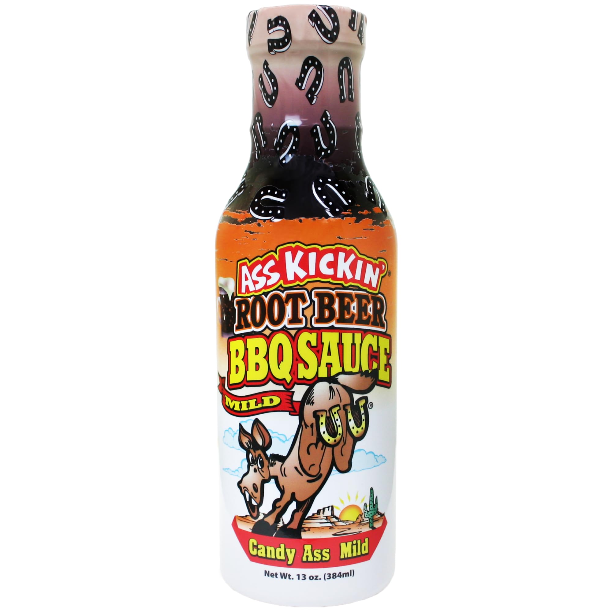 Ass Kickin' Sweet Root Beer BBQ Sauce - 13 oz Bottle | Premium Gourmet Mild & Sweet Barbecue Sauce for Grilling | Perfect for Chicken Wings, Ribs, Burgers & BBQ Parties