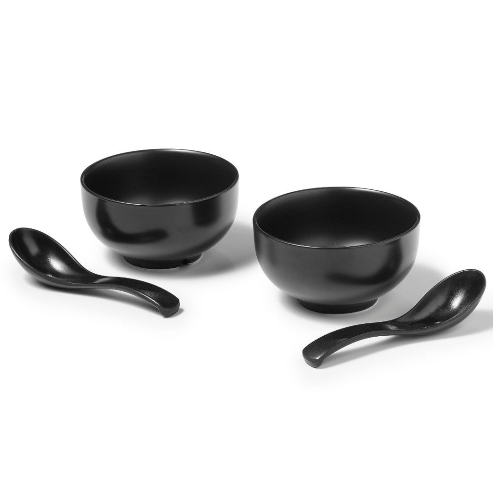 STARFRIT 080252 Gourmet BISTRO Soup Set - 6-Piece Stainless Steel Soup Ladle & Serving Spoon Set for Kitchen & Dining - Perfect for Serving Soups, Stews, and Sauces at Home or Restaurant