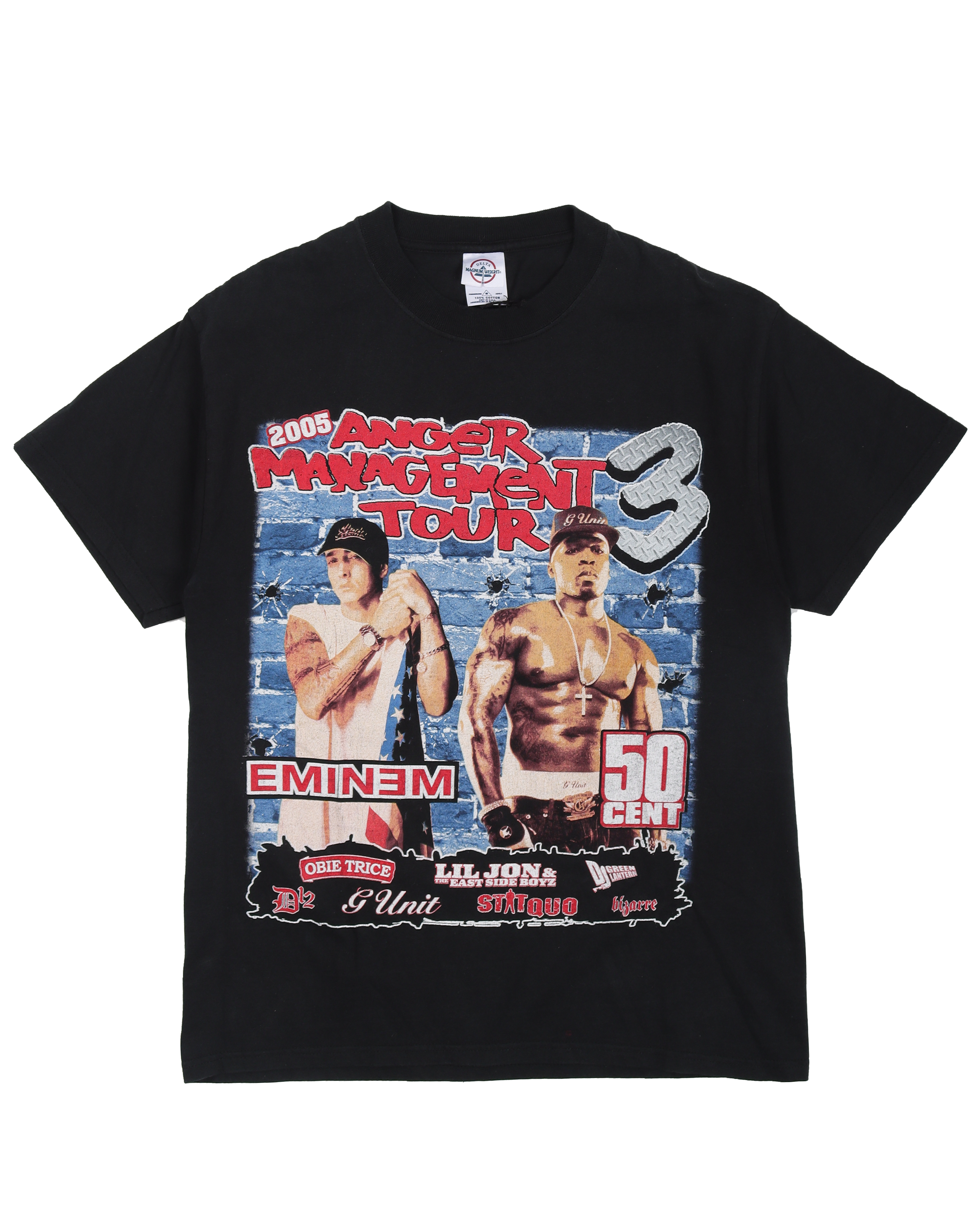 Anger Management Tour 2005 Vintage T-Shirt - Official Concert Merchandise for Rock Fans & Music Lovers