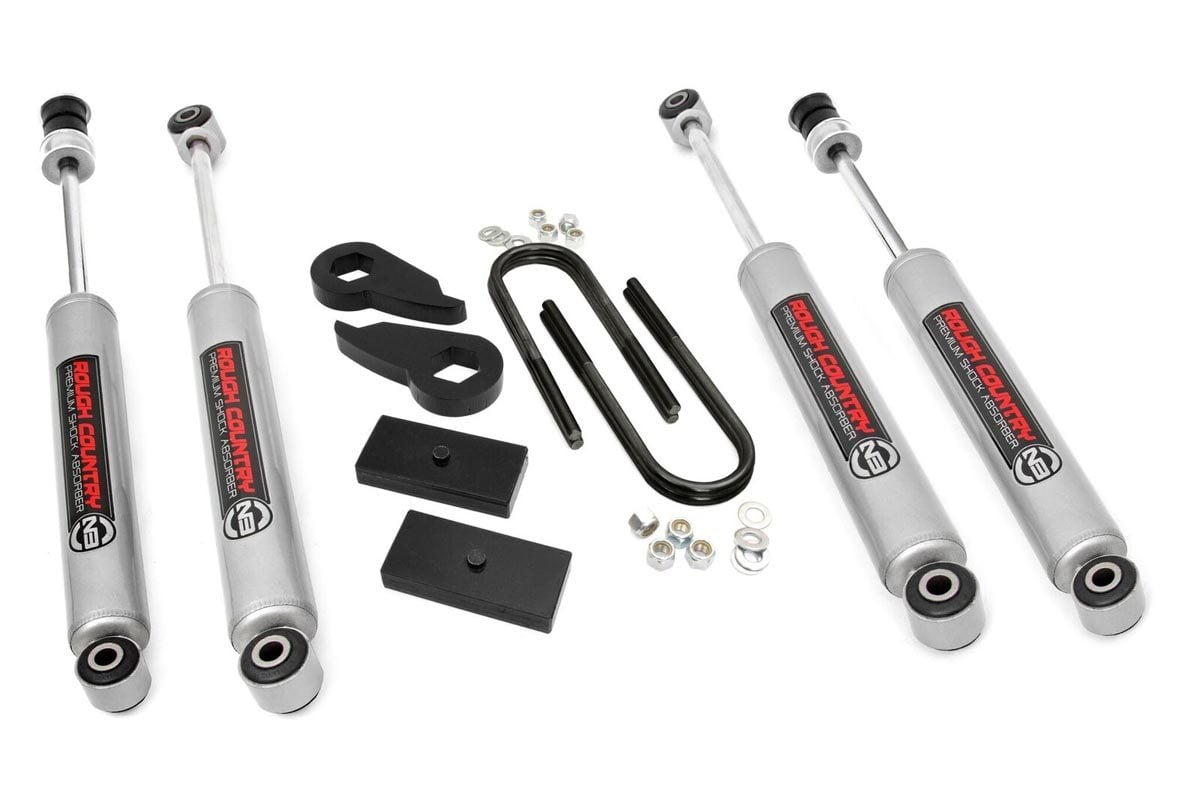2.5 Inch Lift Kit for Ford F-150 4WD (1997-2003) | Heavy Duty Suspension System | Model N3 Part#47430 | Off-Road & Truck Customization Upgrade